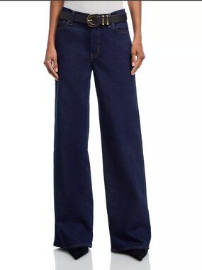 NWT❣️ Le Slim Palazzo High Rise Wide Leg Jeans in Rinse